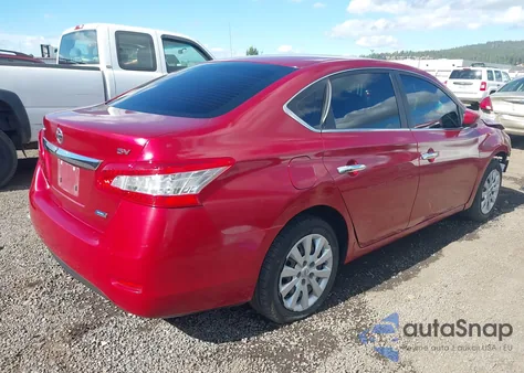 2014 Nissan Sentra Fe+ S/Fe+ Sv/S/Sl/Sr/Sv from USA, damaged, VIN 3N1AB7AP6EY230855